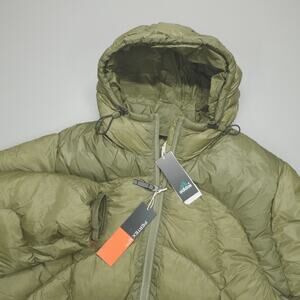 adidas Equipment EQT Pertex Down Puffer Jacket Men's Size XL Focus Olive NWT